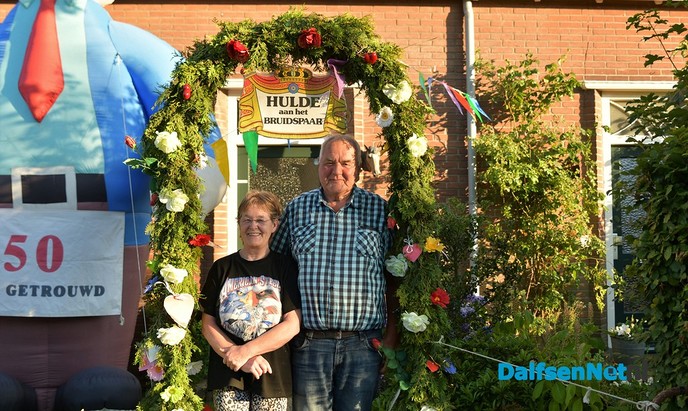 Henk en Roelie 50 jaar getrouwd - Foto: Johan Bokma