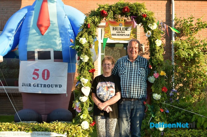 Henk en Roelie 50 jaar getrouwd - Foto: Johan Bokma