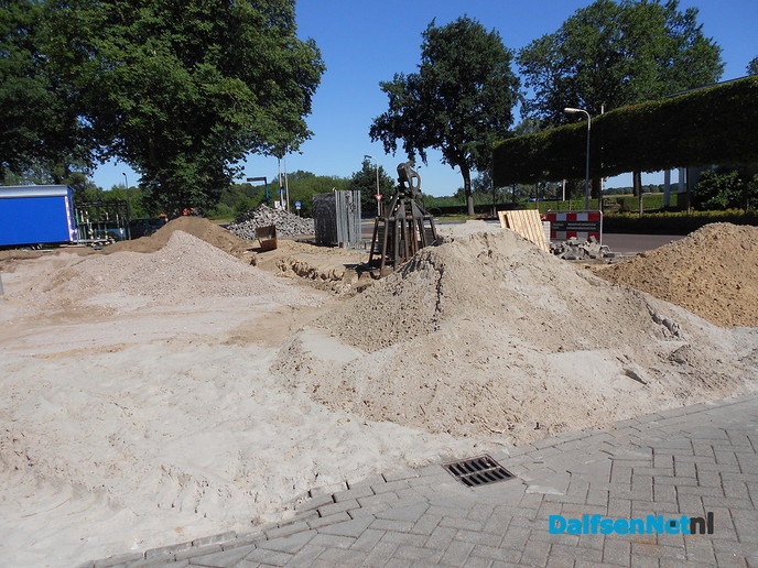 Niet alleen de winkel, ook de parkeerplaats