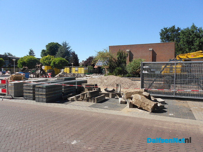 Niet alleen de winkel, ook de parkeerplaats