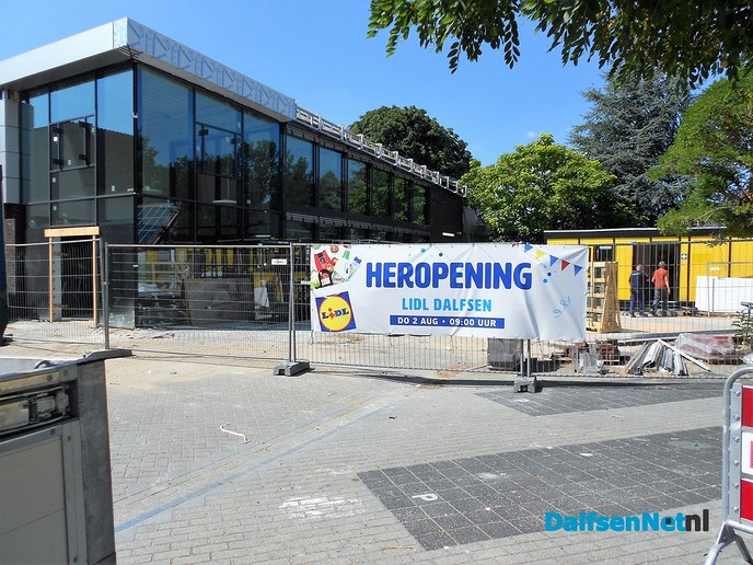 Nog 14 dagen, dan gaat de Lidl weer open