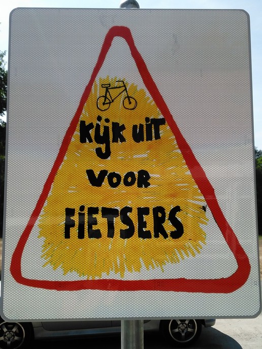 Uniek verkeersbord Vilsteren - Foto: Eigen geleverde foto