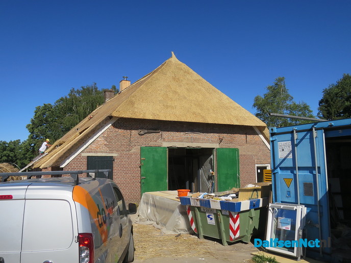 Boerderij De Sticke ondergaat een forse opknapbeurt - Foto: Wim