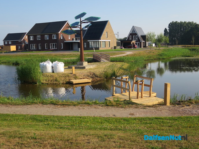 Nieuwe trekpont op de Nieuwe Landen 2 - Foto: Wim