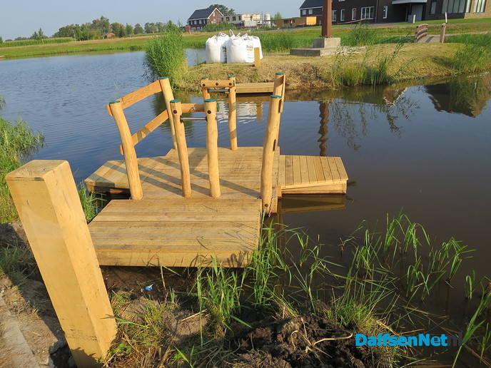 Nieuwe trekpont op de Nieuwe Landen 2 - Foto: Wim