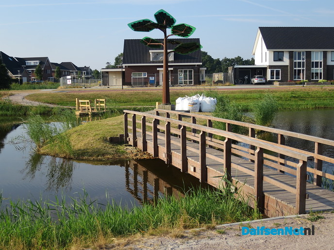 Nieuwe trekpont op de Nieuwe Landen 2 - Foto: Wim