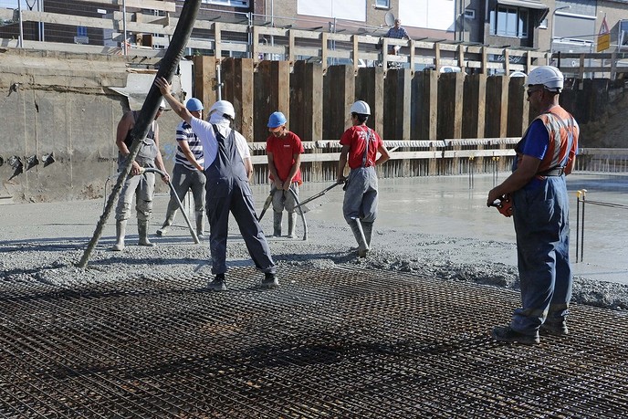 Beton storten Waterfront - Foto: Gemeente Dalfsen