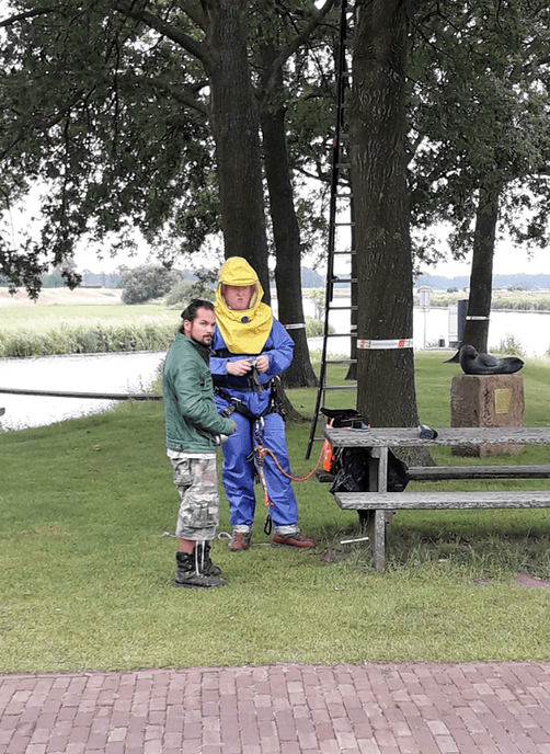 We verwijderen processierupsen - Foto: Eigen geleverde foto