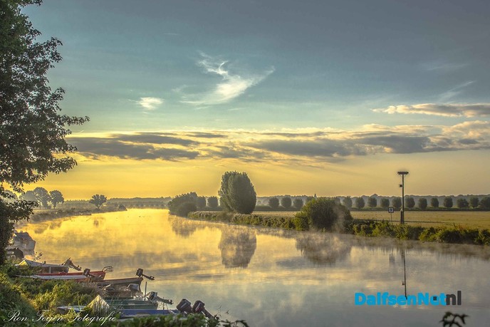 zonsopkomst in Dalfsen vanmorgen - Foto: Ingezonden foto