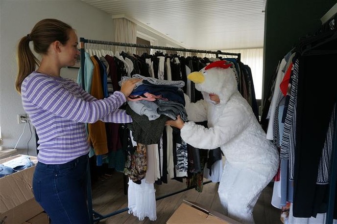 Sponsorwandeling en een boerenmarkt - Foto: Eigen geleverde foto