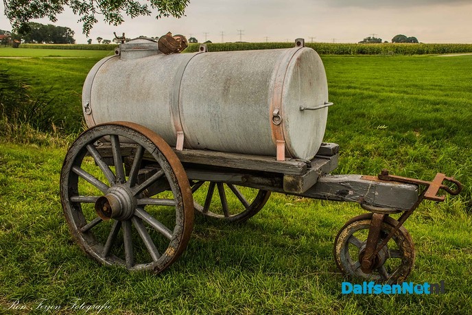 Oogstdag op Kampereiland met ons eigen dorsvereniging Sterrebos - Foto: Ingezonden foto