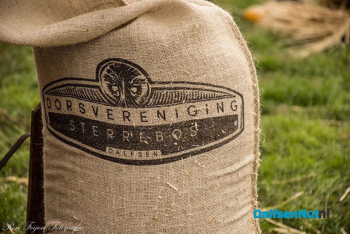 Oogstdag op Kampereiland met ons eigen dorsvereniging Sterrebos - Foto: Ingezonden foto