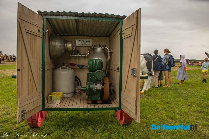 Oogstdag op Kampereiland met ons eigen dorsvereniging Sterrebos - Foto: Ingezonden foto