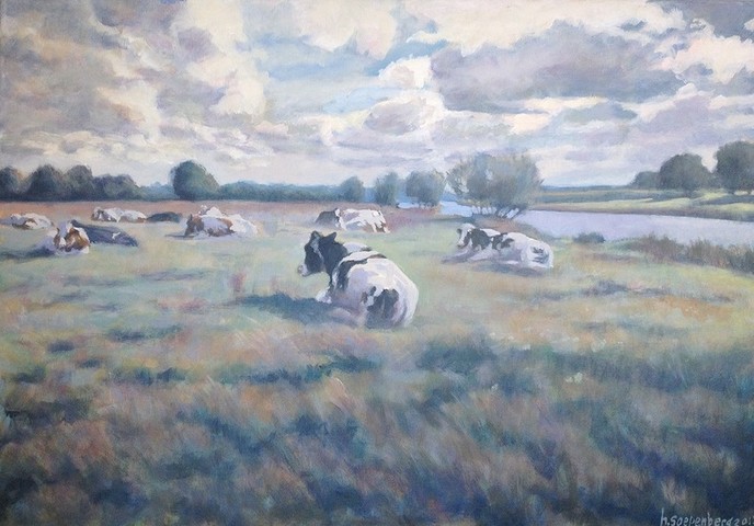 Expositie Harry Soepenberg in Anjerpunt - Foto: Ank Pot