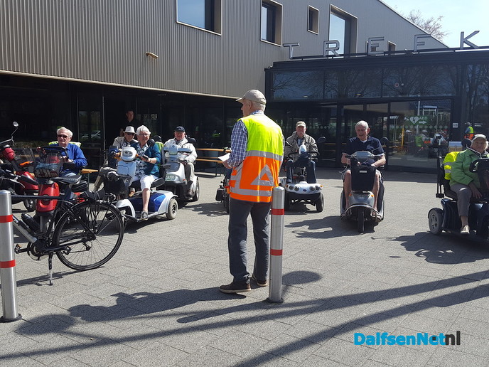 Recreatieve scootmobieltocht Dalfsen - Foto: Ingezonden foto