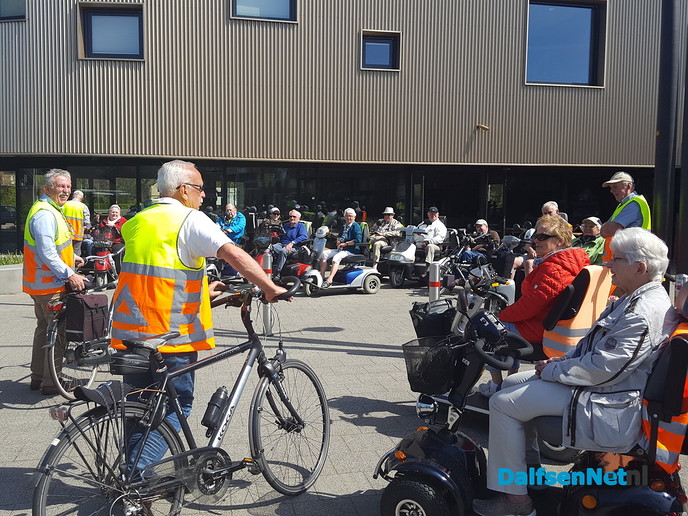 Recreatieve scootmobieltocht Dalfsen - Foto: Ingezonden foto