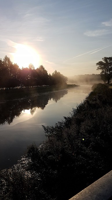 Mooie nazomerochtend vanaf de Kluinhaarsbrug - Foto: Eigen geleverde foto