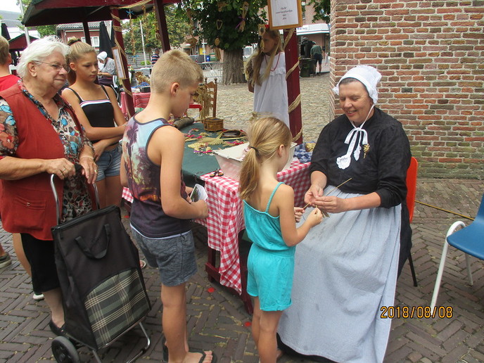 Stuwzangers op  Sallandse Bottermarkt Raalte - Foto: Eigen geleverde foto