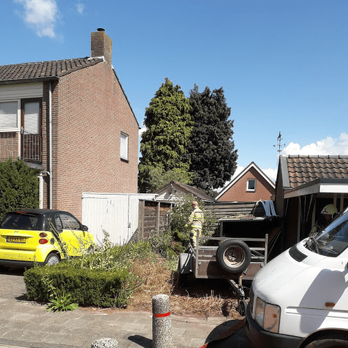 Brandweer rukte groots uit naar Hoonhorst - Foto: Eigen geleverde foto