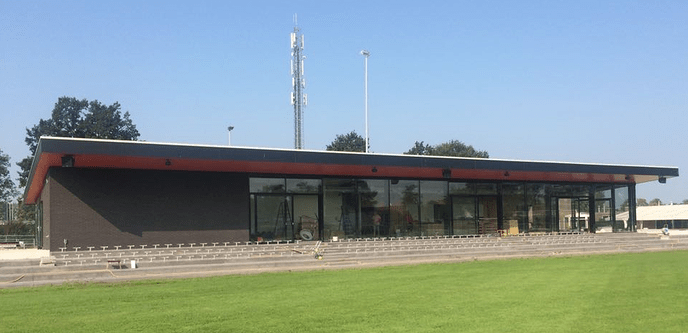 Open huis nieuw clubhuis bij S.V. Nieuwleusen - Foto: Eigen geleverde foto