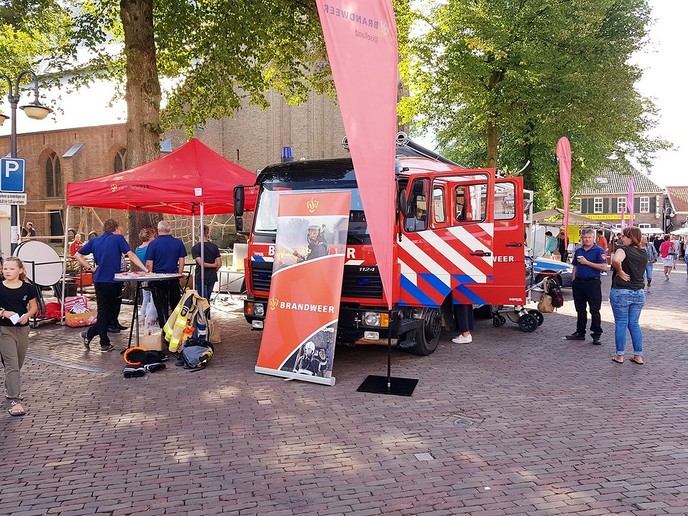 Brandweer op Blauwe Bogen Dagen - Foto: Eigen geleverde foto