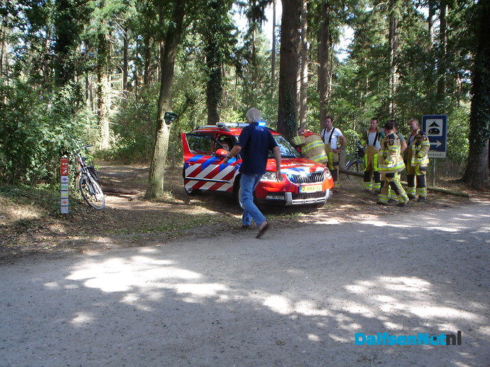 Bosbrandje onder controle - Foto: Wim