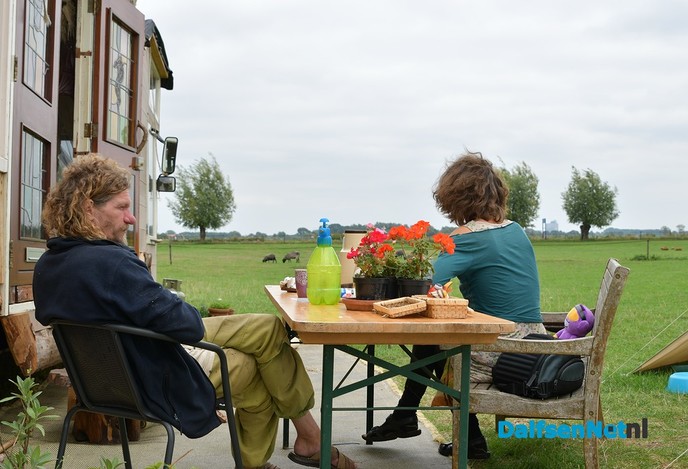 Tijdelijke stop pelgrimstocht door ziekte - Foto: Johan Bokma