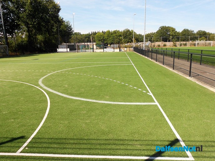 Gras op sportpark Gerner mooi groen