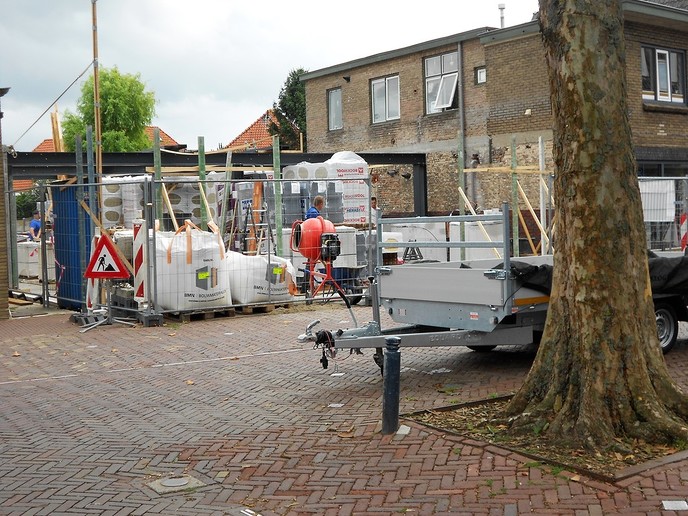 Vakantie voorbij: bouwvakkers weer aan de slag