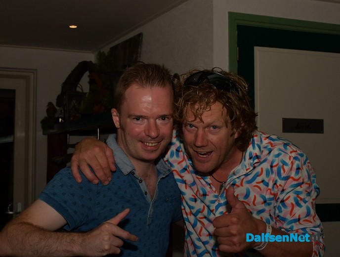 Een geweldig feest met Harten 10 op de camping - Foto: Johan Bokma