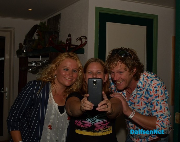 Een geweldig feest met Harten 10 op de camping - Foto: Johan Bokma