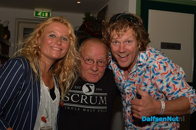Een geweldig feest met Harten 10 op de camping - Foto: Johan Bokma