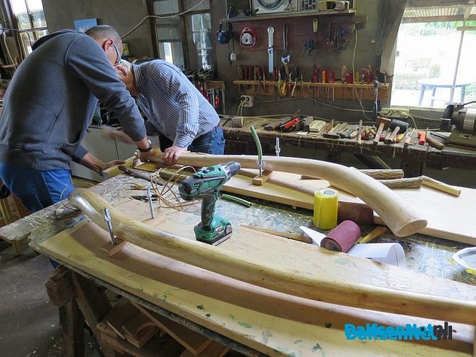 Workshop Midwinterhoorns maken - Foto: Wim