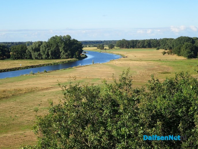 De Vecht houdt het water vast als buffer - Foto: Wim
