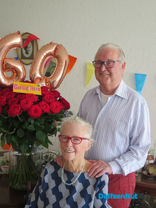 Ook vandaag een 60 jarig huwelijksjubileum, fam. Helbers - Foto: Wim