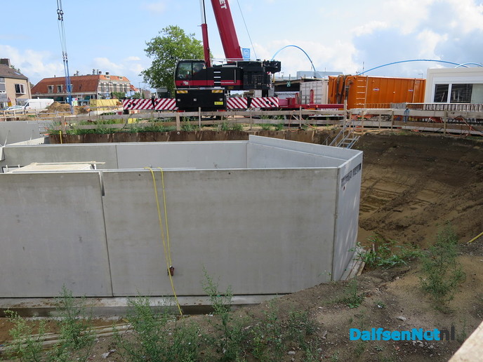 Mammoet voor een klein klusje in Dalfsen - Foto: Wim