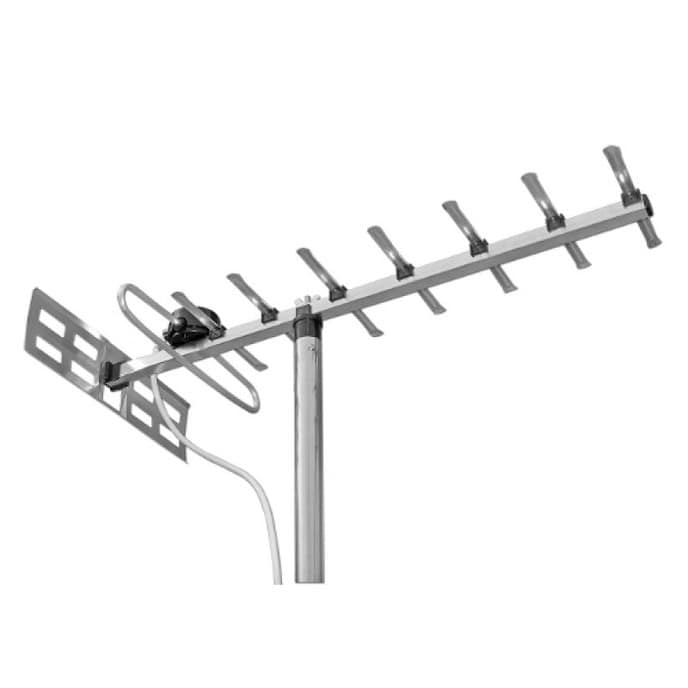Auto met TV antenne - Foto: Eigen geleverde foto