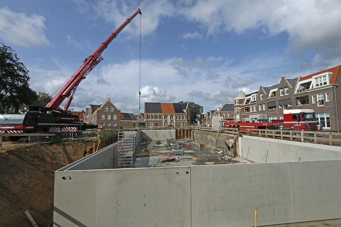 Actuele foto’s parkeerkelder waterfront - Foto: Gemeente Dalfsen