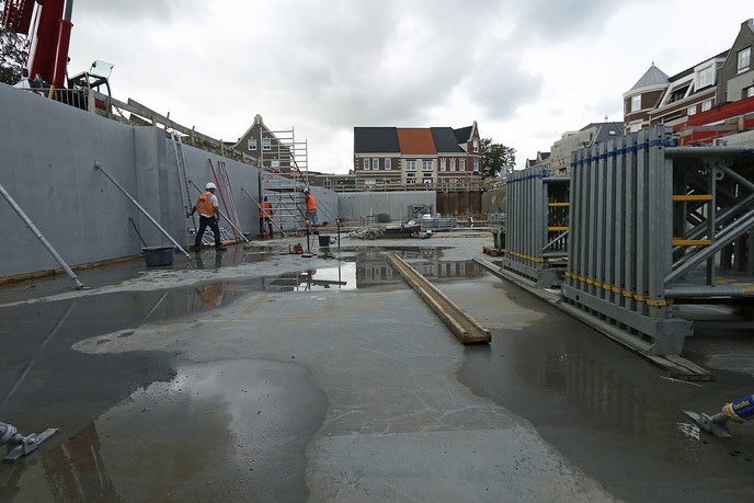 Actuele foto’s parkeerkelder waterfront - Foto: Gemeente Dalfsen