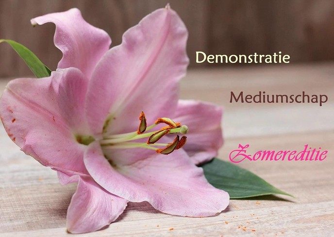 28 augustus: een demonstratieavond Mediumschap