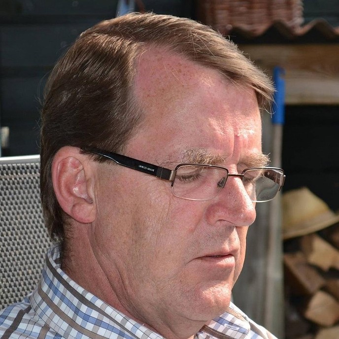 Postbode Harry Harsema stopt ermee - Foto: Eigen geleverde foto