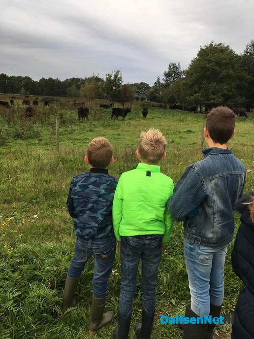 Sint-Willibrordus school bezoekt Vechterweerd - Foto: Ingezonden foto
