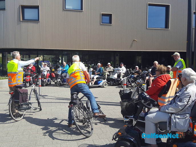 Recreatieve scootmobieltocht Dalfsen - Foto: Ingezonden foto