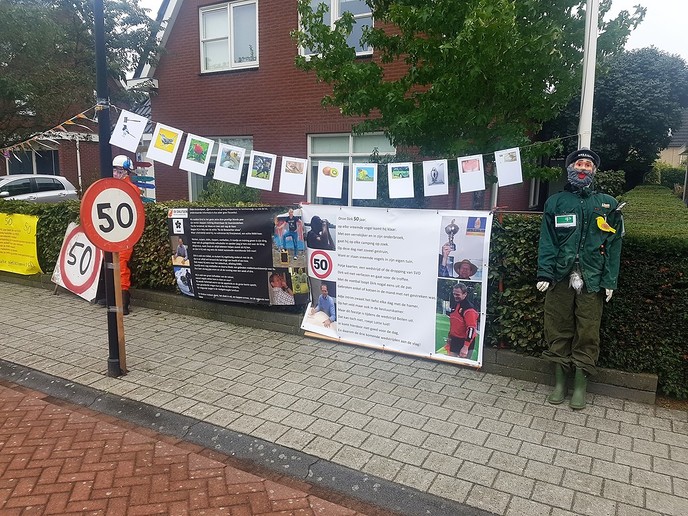 Dirk Mosterman ziet Abraham - Foto: Eigen geleverde foto