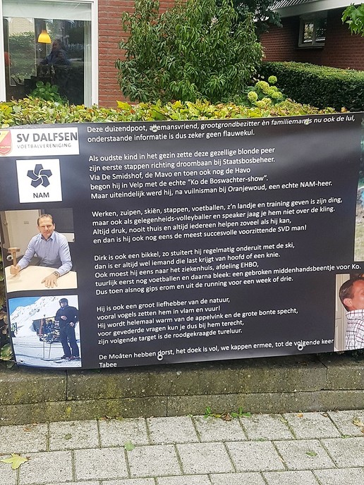 Dirk Mosterman ziet Abraham - Foto: Eigen geleverde foto