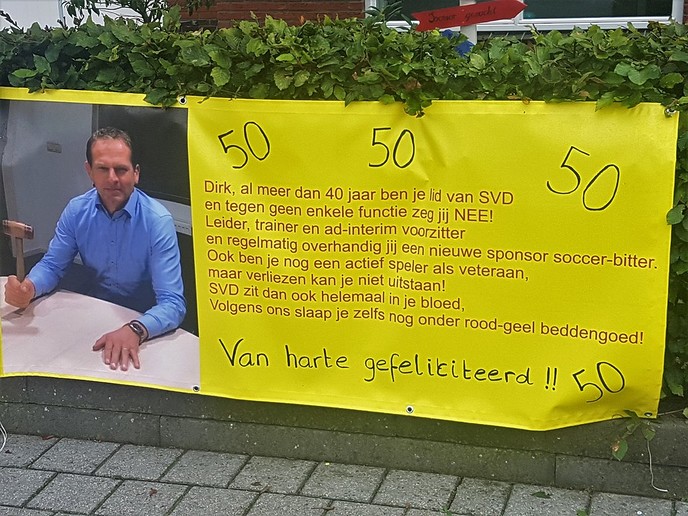 Dirk Mosterman ziet Abraham - Foto: Eigen geleverde foto