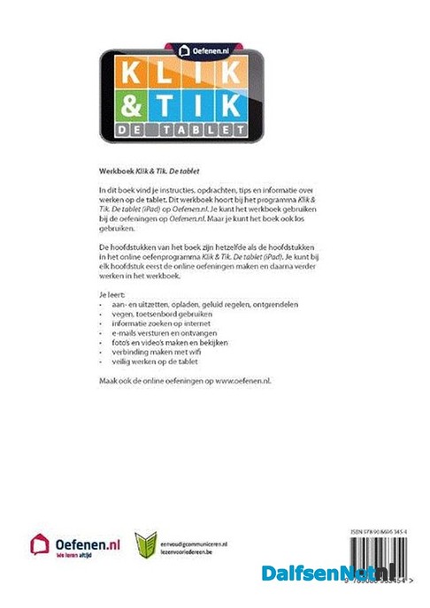 Dingen doen op je tablet - Foto: Ingezonden foto