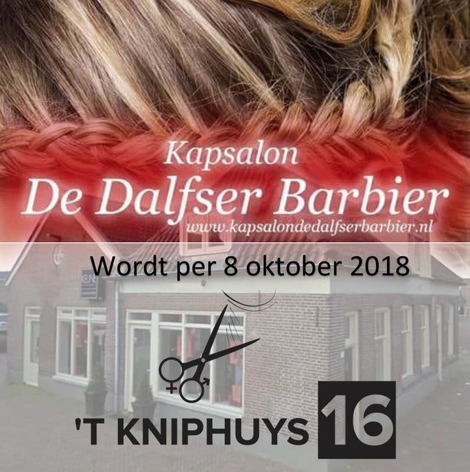 Kapsalon De Dalfser Barbier word ‘T Kniphuys 16