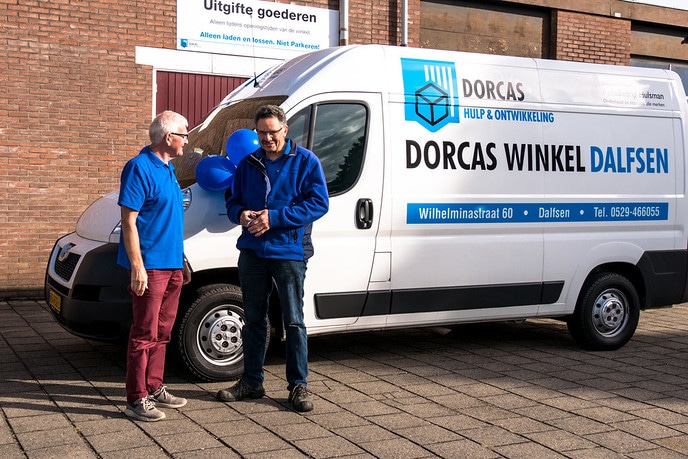 Nieuwe bus Dorcas - Foto: Eigen geleverde foto
