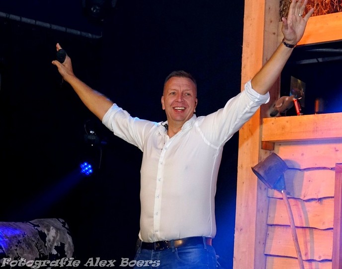 De koning der piraten maakt het feest compleet.